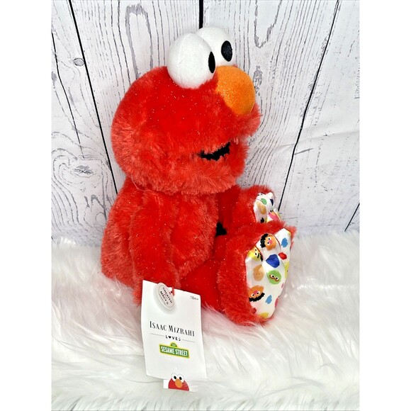 Sesame Street Elmo 14" Isaac Mizrahi Plush Muppet Doll Macys Exclusive - Picture 5 of 5
